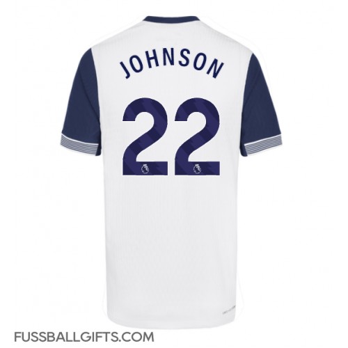 Tottenham Hotspur Brennan Johnson #22 Fußballbekleidung Heimtrikot 2024-25 Kurzarm